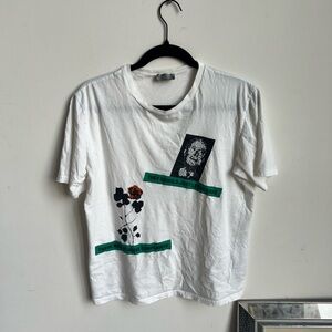 Dior Homme SS16 "Let Us Rave" Patchwork Graphic Tee - Kris Van Assche